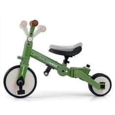 MILLY MALLY Optimus Max 5v1 tricikel z vodilno palico zelen
