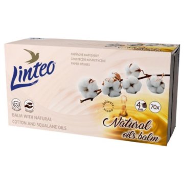 Papirnati robčki Linteo - 4 plasti, 70 kosov