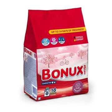 Pralni prašek Bonux Color - 1,17 kg, 18 pralnih odmerkov