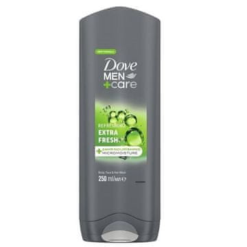 Dove gel za prhanje za moške - Extra Fresh, 250 ml