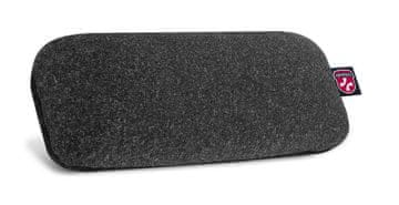 PRIJAVA ZA ZDRAVJE ErgoBeads Naslon za zapestje pred miško, napolnjen s kroglicami SIVO-ČRNA