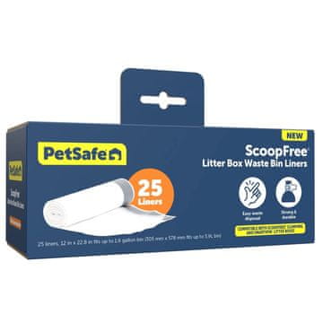 PetSafe PetSafe zbiralne vrečke za ScoopFree avtomatsko stranišče za mačke 25 kosov