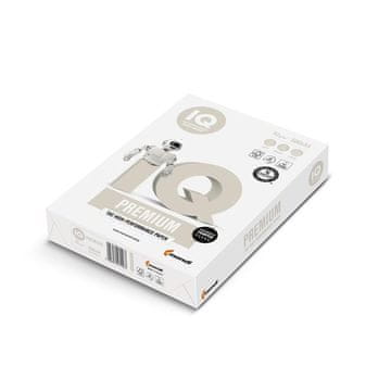 Pisarniški papir IQ Premium A4-90 g/m2, CIE 170,500 l.