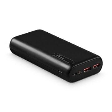MediaRange Powerbank -20000mAh,2xUSB-A,1xUSBC,črna.