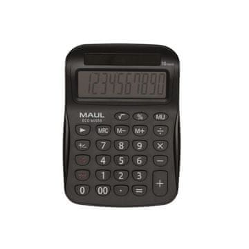 MAUL Namizni kalkulator ECO MJ 555 - 10 mest, črn