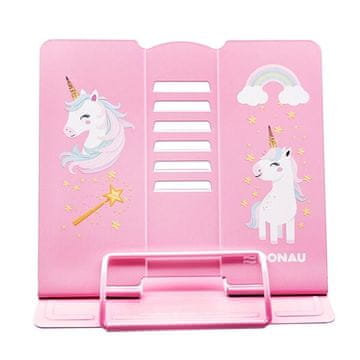 Stojalo za branje Donau, motiv enoroga