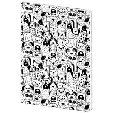 Zapisnik št. 544, A5, 40 listov, podložen, Pes