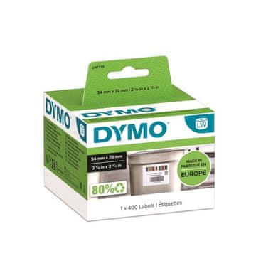 Dymo Etikete za nadzor živil LW, 70x54 mm, bele