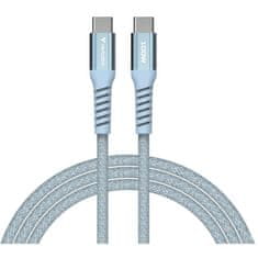 Verbatim 31856 magnet. Kabel USB-C 100W 1,2 m modri