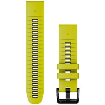 Garmin Quickfit 22 mm trak Lime/Graphite Silic.