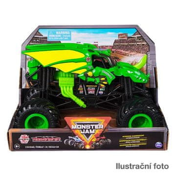 MONSTER JAM - zbirateljski kovinski model tovornjaka Monster Truck, Grave Digger, asorti, 1:24
