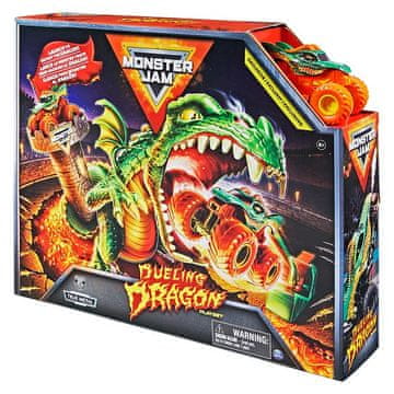 Monster Jam - Igralni set DUELING DRAGON, 1:64