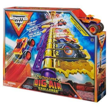 MONSTER JAM - Igralni set El Toro Loco Big Air Challenge, 1:64