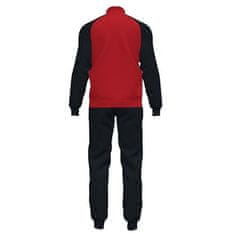 Joma Academy IV trenirka rdeče-črna oblačila velikost XXS