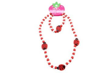 Ogrlica + zapestnica Jagode