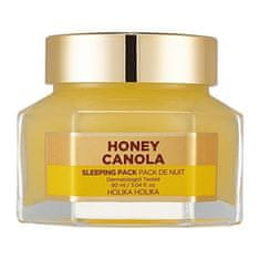 Holika Holika Negovalna nočna gelska maska Honey Canola (paket za spanje) 90 ml
