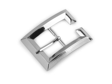 Kovinska pasna spona / pasna spona, luknja 25 mm - nikelj