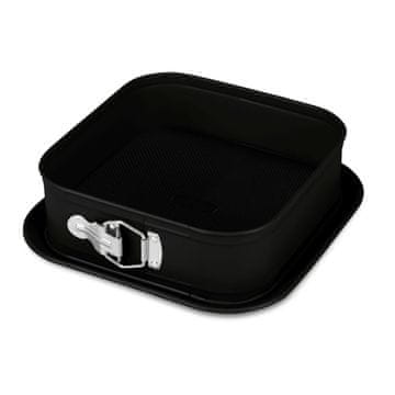 Kvadratna tortna pločevina s titanovo površino 28 x 28 cm Matte Black Collection BH-7890