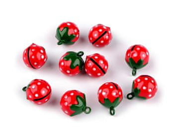 Valjčki za jagode Ø17 mm - rdeči (2 kosa)