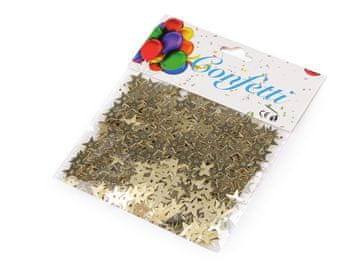 Zvezdice konfeti - (Ø10 mm) zlata st.