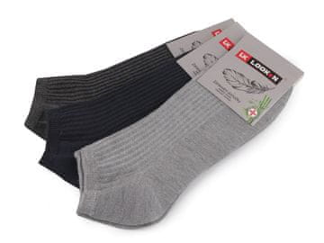 Moške bombažne nogavice z bambusom - (velikost 39-42) mešanica (3 pari)