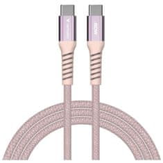 Verbatim 31853 magnet. Kabel USB-C 60W 1,2 m roza