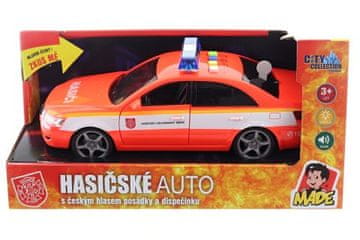Gasilski avto s češkim glasom 24 cm