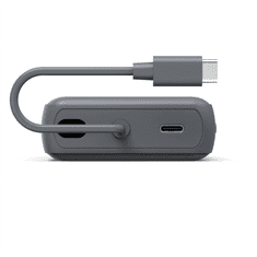 Hama Travel, powerbank 10000 mAh, 3 A, izhod: 2x USB-C, z integriranim kablom