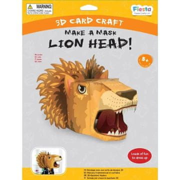 Fiesta Crafts Ustvarjalni set 3D maska leva