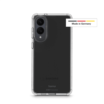 Hama Extreme Protect, ovitek za Samsung Galaxy S25 Edge, D3O, ne rumenenje, prozoren