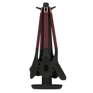 Komplet kuhinjskih pripomočkov v stojalu 6 kosov Leonardo Collection BH-8620