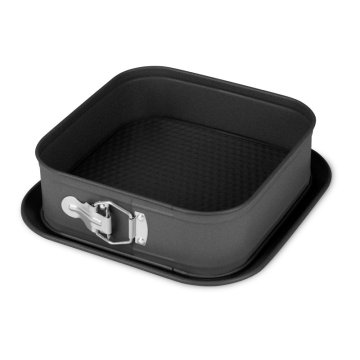 Kvadratna tortna pločevina s titanovo površino 28 x 28 cm Antracit Collection BH-8680