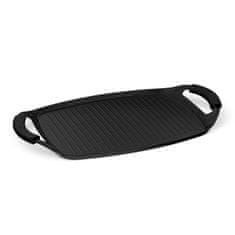 Berlingerhaus Plošča za peko na žaru s titanovim premazom, 47 cm, kolekcija Matte Black