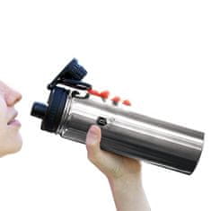 Športna steklenica Thermos 540 ml iz nerjavečega jekla, srebrna LP-BH-040L