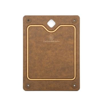 Kuhinjska deska za rezanje z žlebom 30 x 24 cm CELLE CS-091897