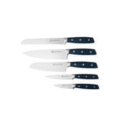 Komplet kuhinjskih nožev v bloku 6 kosov KAMEN CS-091170