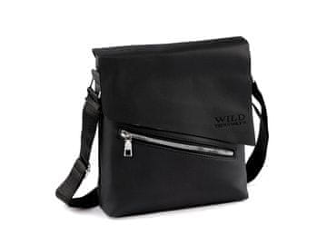 Moška križna torba, črna