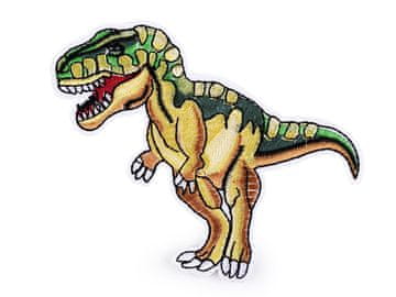 Ogljačeni dinozaver T-rex - bež, zelena, bogata (10 kosov)