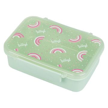 BAAGL Škatla za prigrizke s predali Mavrica