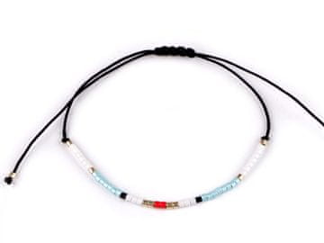 Zapestnica shamballa z ročajem - modra