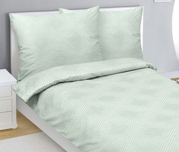 Platneni bombažni saten - 140x200, 70x90 cm - Linie