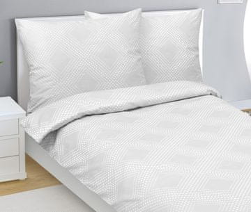 Platneni bombažni saten - 140x200, 70x90 cm, Linie