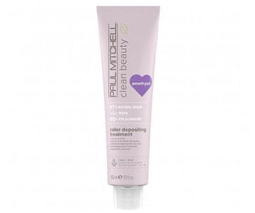 Paul Mitchell Obarvana maska za lase Clean Beauty Amethyst (tretma za nanos barve) 150 ml