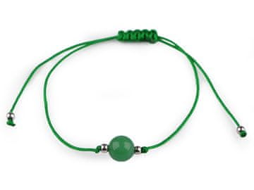 Zapestnica shamballa mineralna kroglica - avanturin