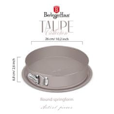 Pekač za torte z neprijemljivo površino 2v1 Taupe Collection BH-7937