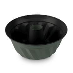 Model za bundt torto s titanovo površino 25 cm Matte Green Collection BH-7997