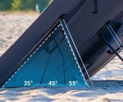 BLUETTI PV200 prenosni solarni panel, 200W, IP65, MC4, črn