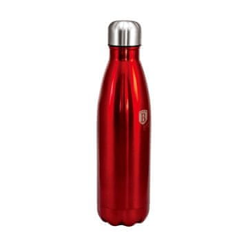 Termoska iz nerjavečega jekla 0,5 l Burgundija Metallic Line BH-8625
