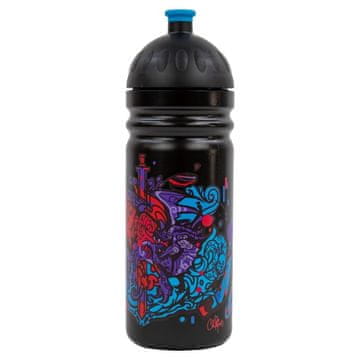 R&amp;B Steklenička Doodle dragon 700ml