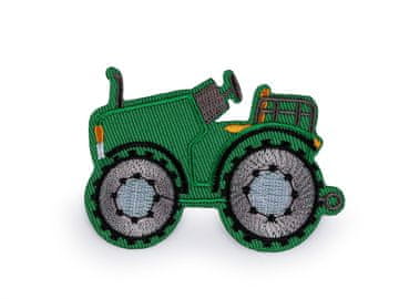 Traktor za likanje - zelen (10 kosov)